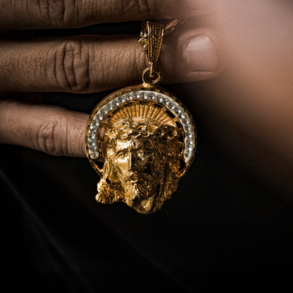 Classic Face of Christ Pendant