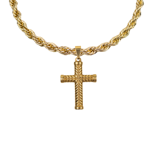 Kit 39 Twisted Gold Laminated Classic Cross