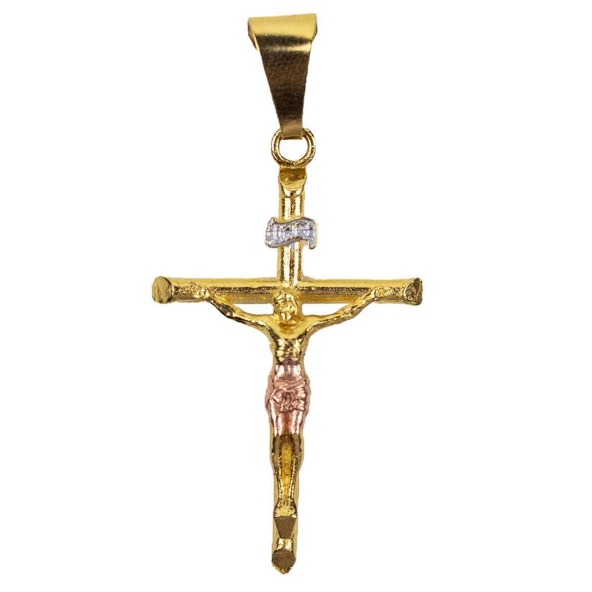 Classic Surgical Steel Cross Pendant