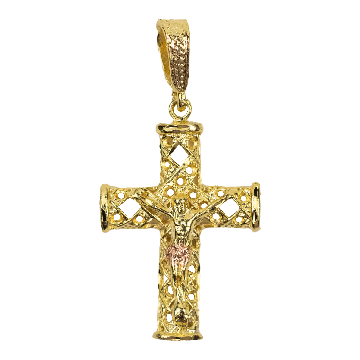 Classic Grecas Cross Pendant