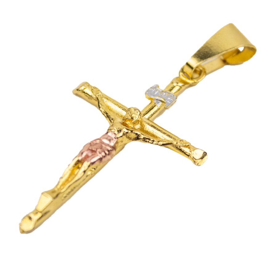 Classic Surgical Steel Cross Pendant