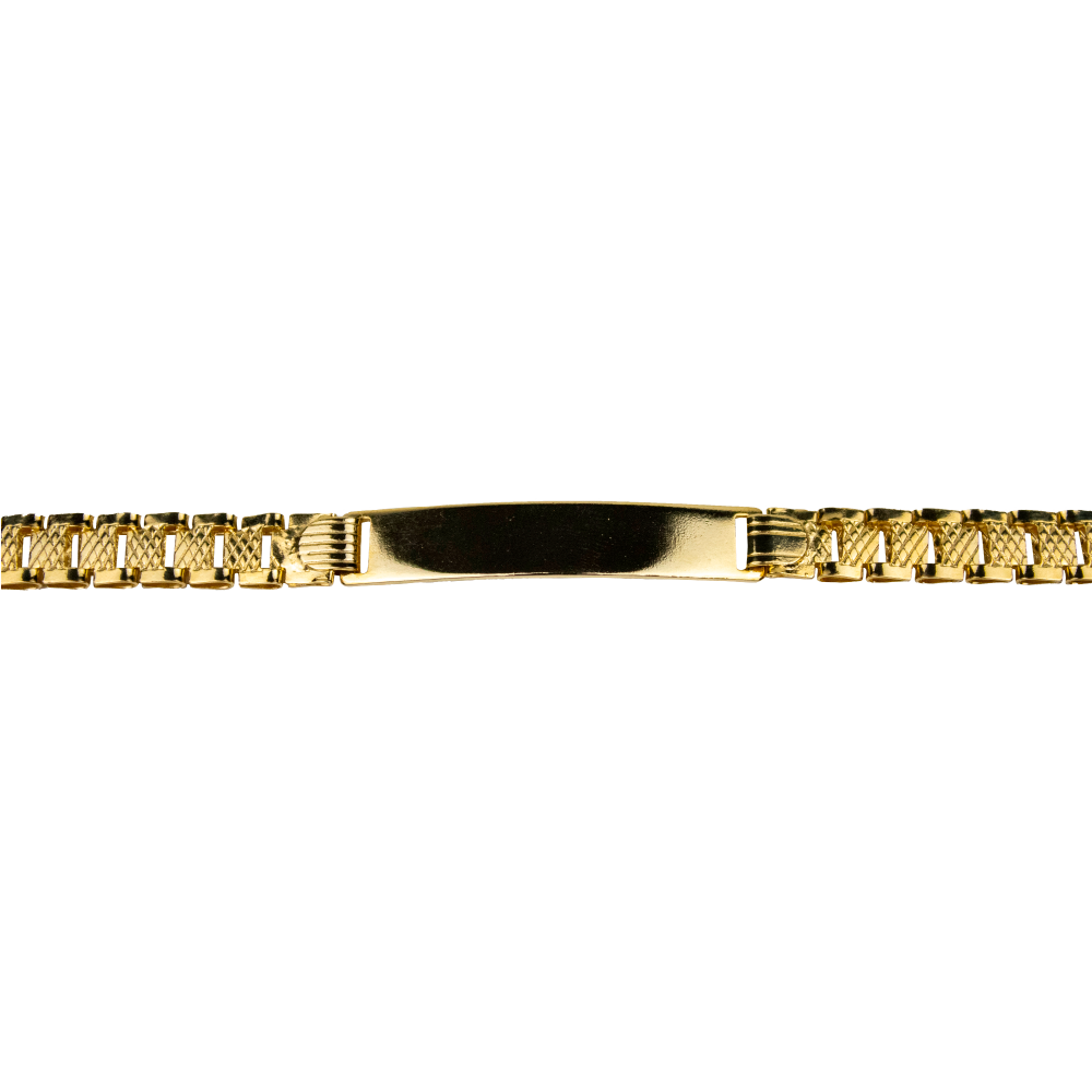 Rolex Laminated Gold Personalized Bangle