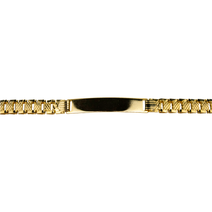 Rolex Laminated Gold Personalized Bangle