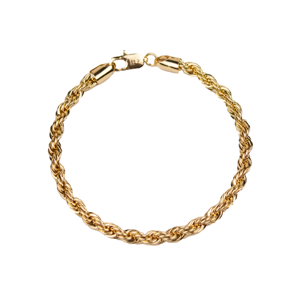 Laminated Gold Torzal Bracelet