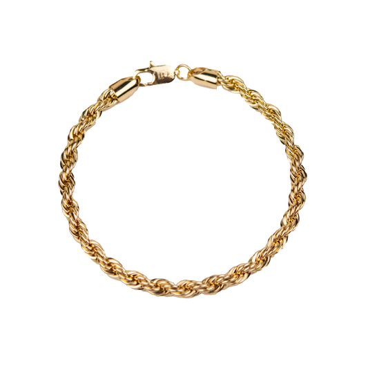 Laminated Gold Torzal Bracelet