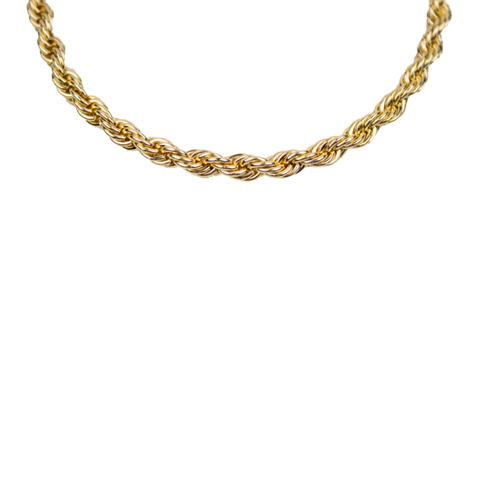 Laminated Gold Twist Chain